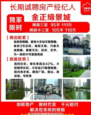 房地產(chǎn)房源展板圖片——房地產(chǎn)經(jīng)紀(jì)的營(yíng)銷(xiāo)利器