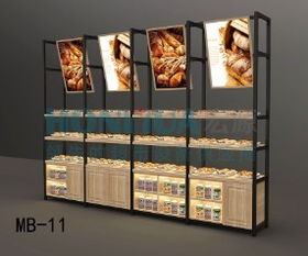 面包陳列的藝術 如何通過展示架提升面包店的吸引力